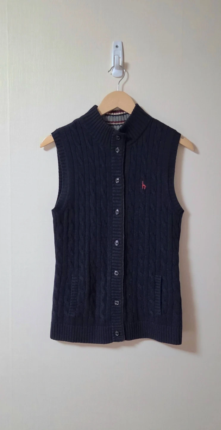 헤지스 네이비 울 100% 여성 조끼(55) 상태 최상! | 여성의류 | 당근 중고거래