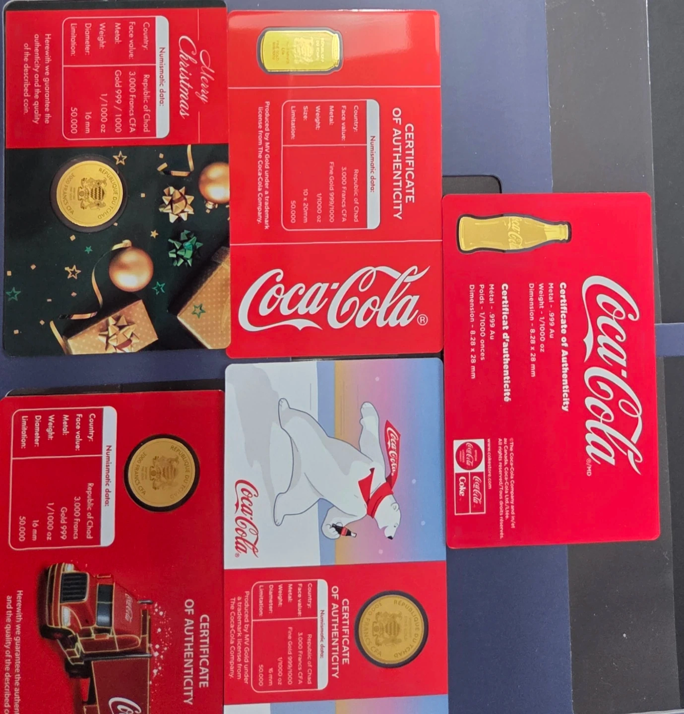 코카콜라 골드 코인 컬렉션 | 취미/게임/음반 | 당근 중고거래