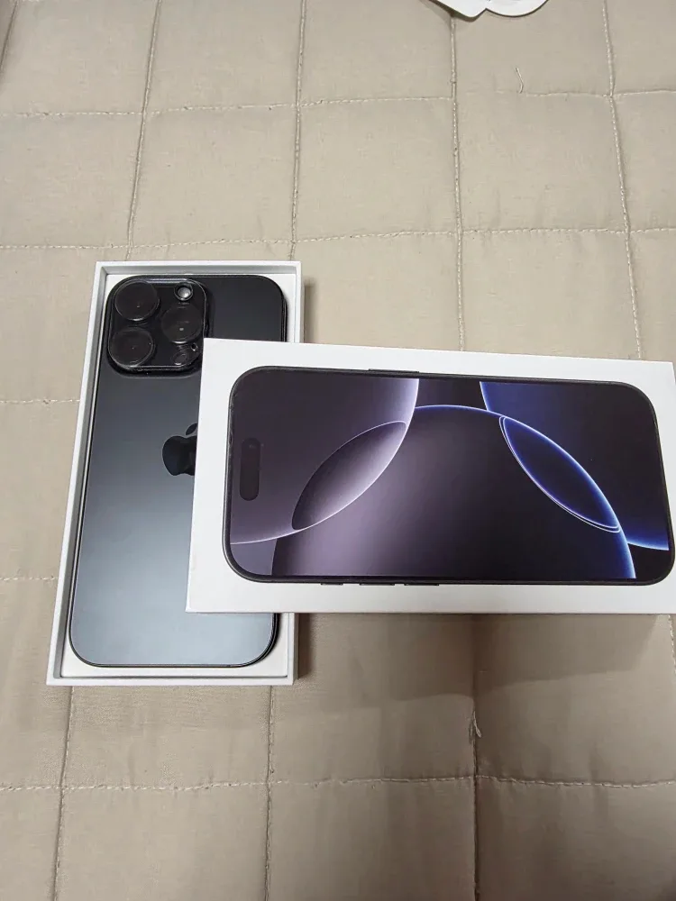 아이폰 16 프로 512GB 블랙 자급제