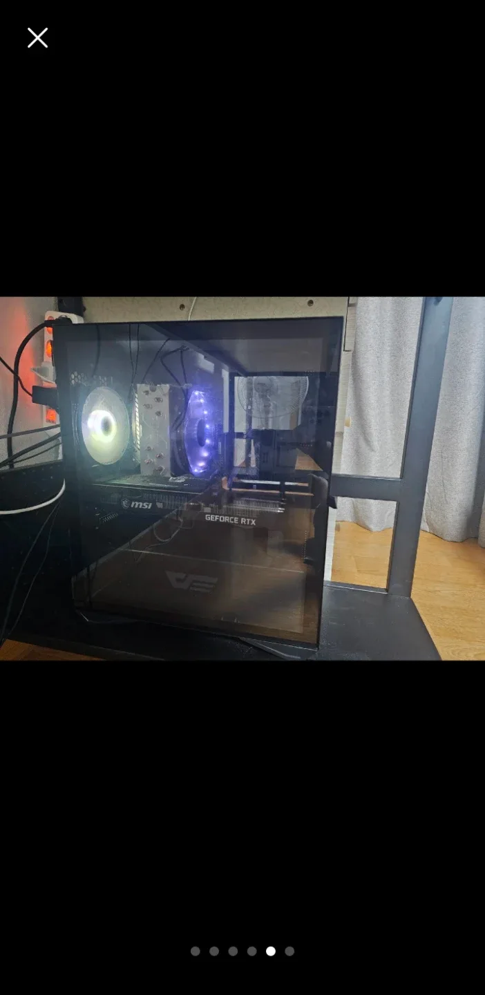 MSI RTX 3070, Ryzen 5 5600X 데스크탑