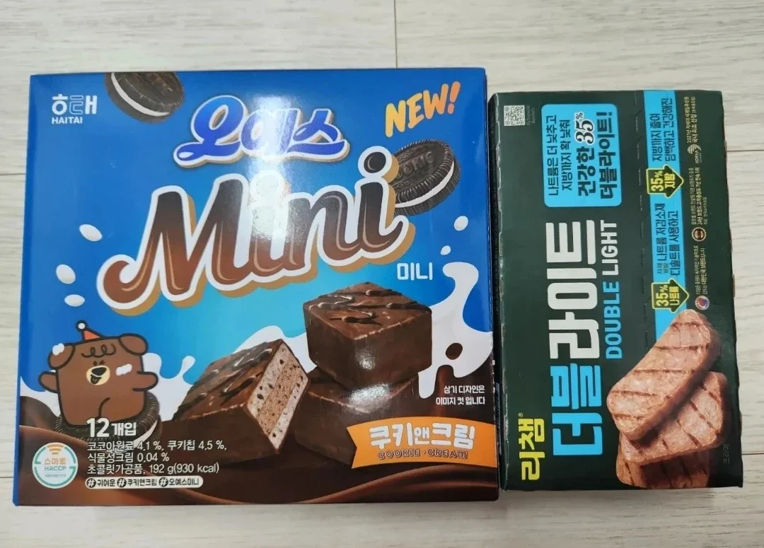 리챔(햄), 오예스 과자