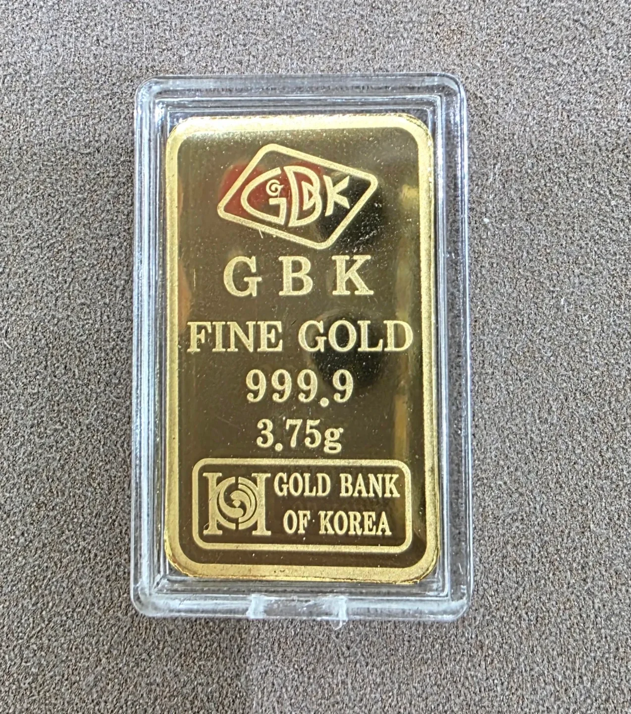 GBK 순금 골드바 3.75g