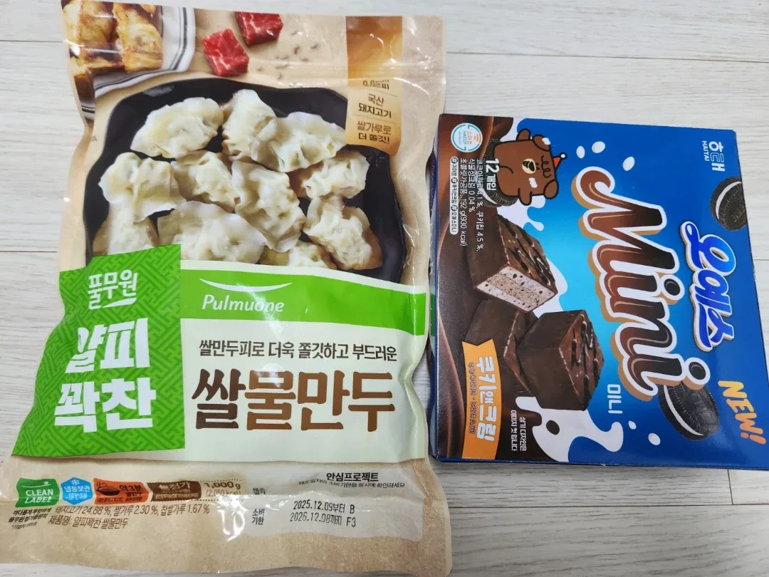 쌀만두, 오예스 과자