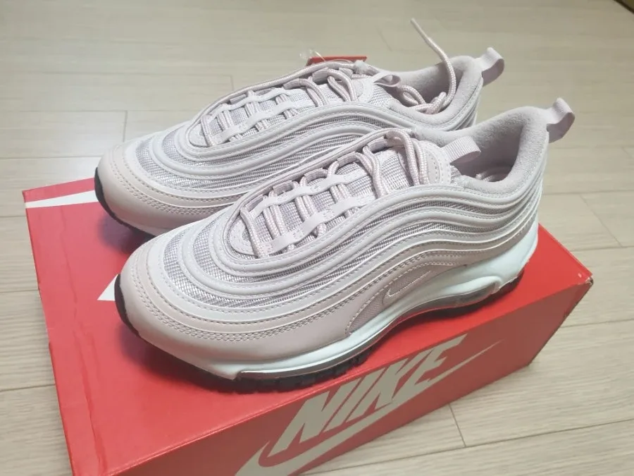 S급 나이키 에어맥스97 베얼리 핑크