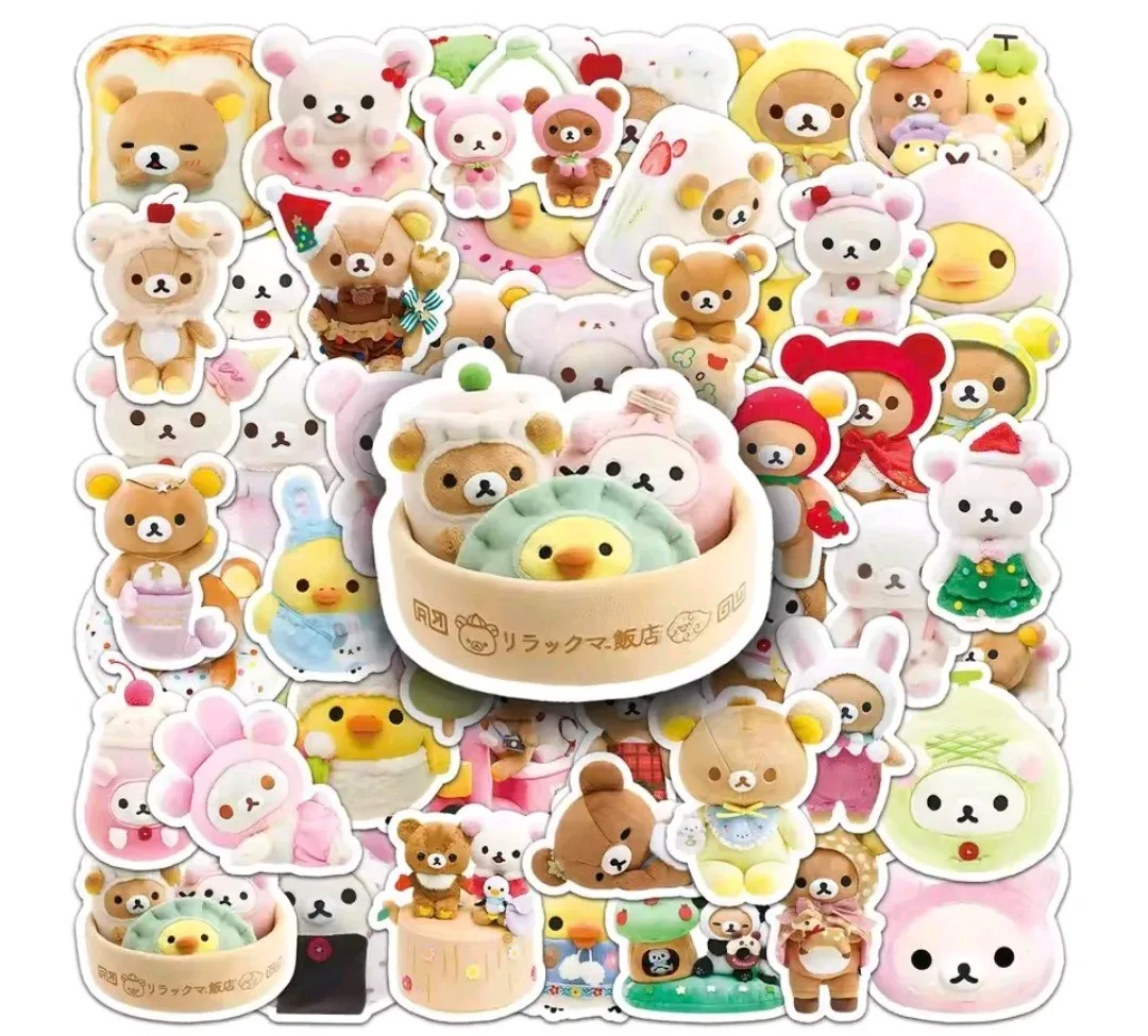 리락쿠마 다꾸 스티커 54p