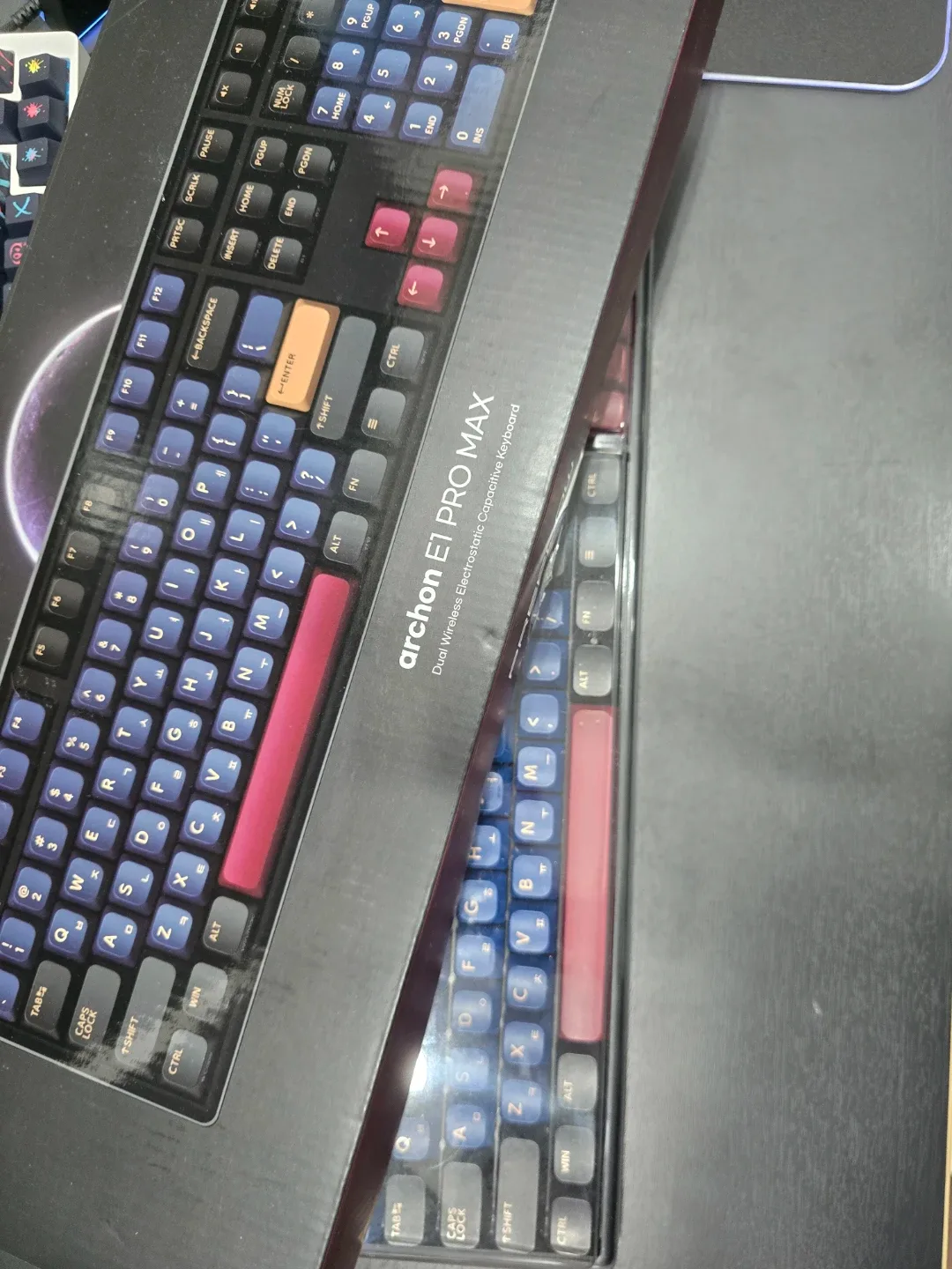 아콘 E1 pro max 풀배열 무접점 키보드 팝니다