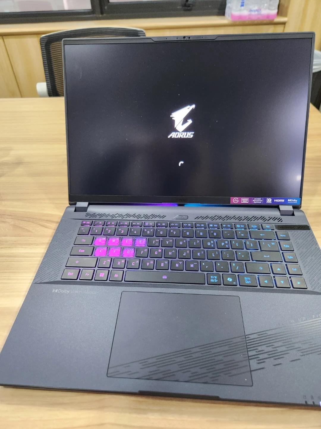 최상급 기가바이트 AORUS 16X 게이밍 노트북 i7,32GB ,1TB,RTX4060