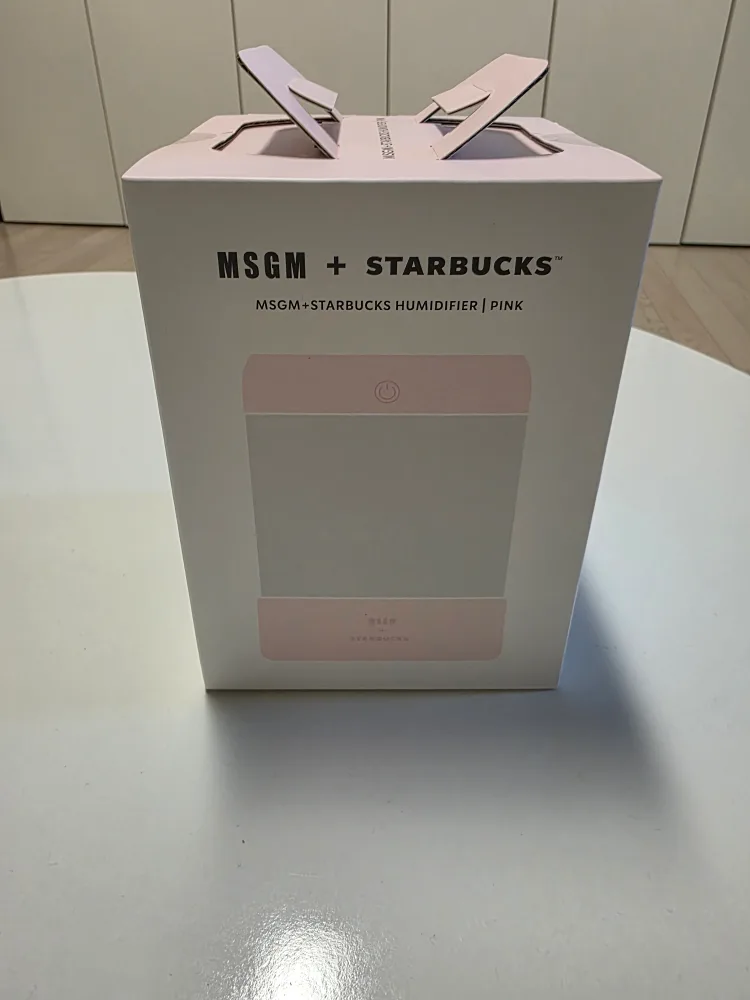 MSGM+스타벅스 핑크 가습기 새제품