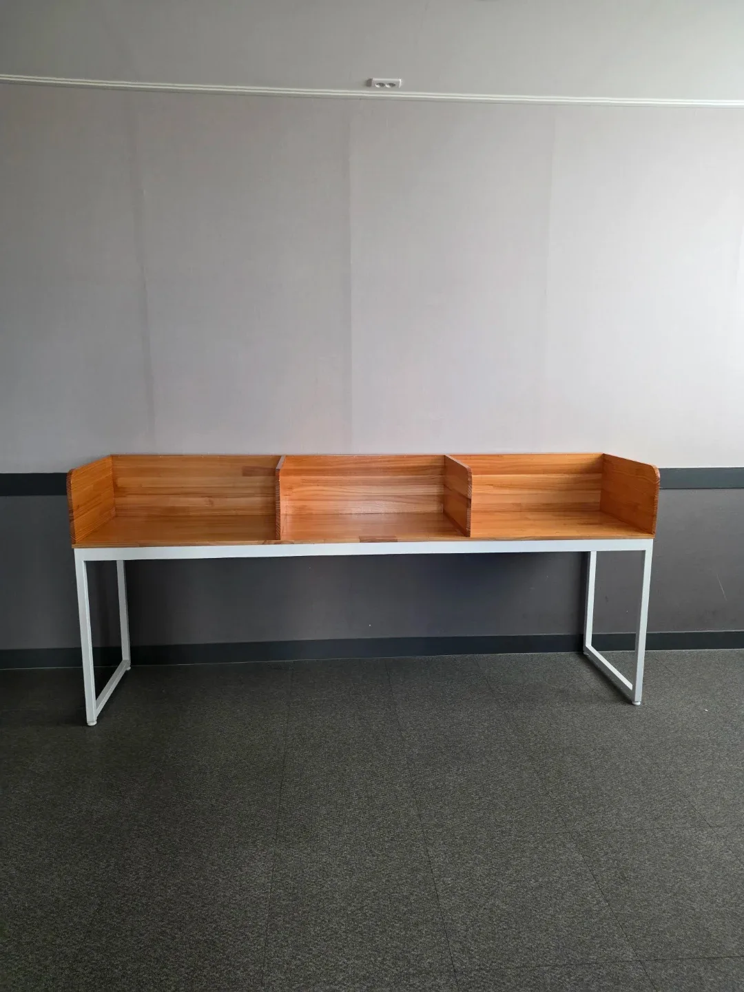 원목 독서실책상