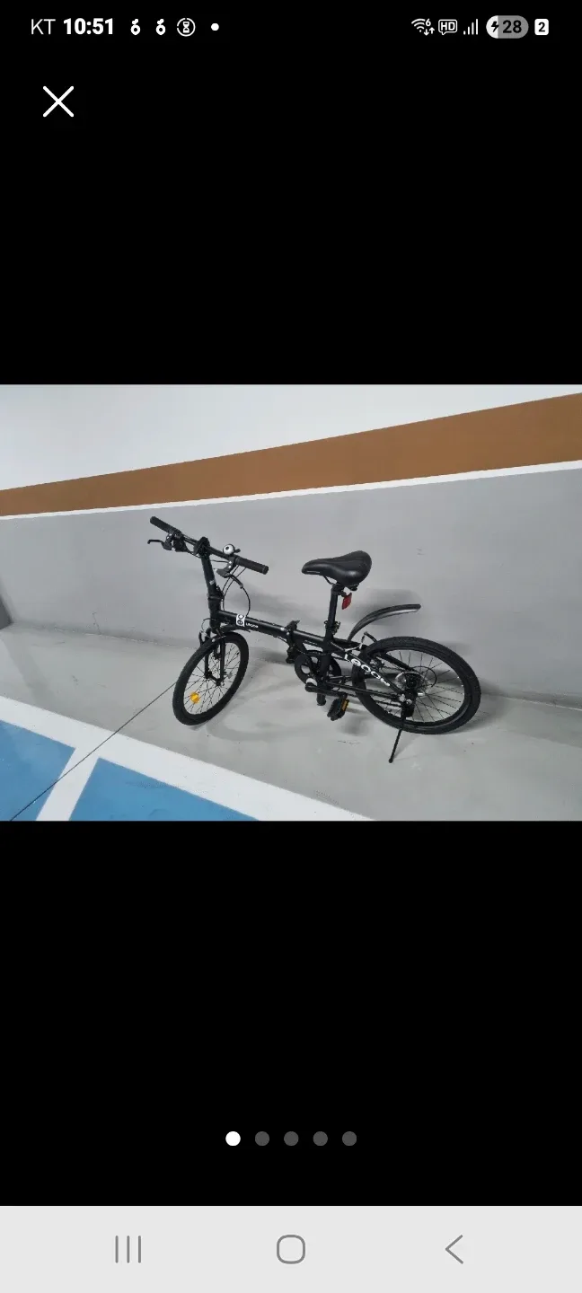 접이식 미니벨로 자전거 Shimano 변속기