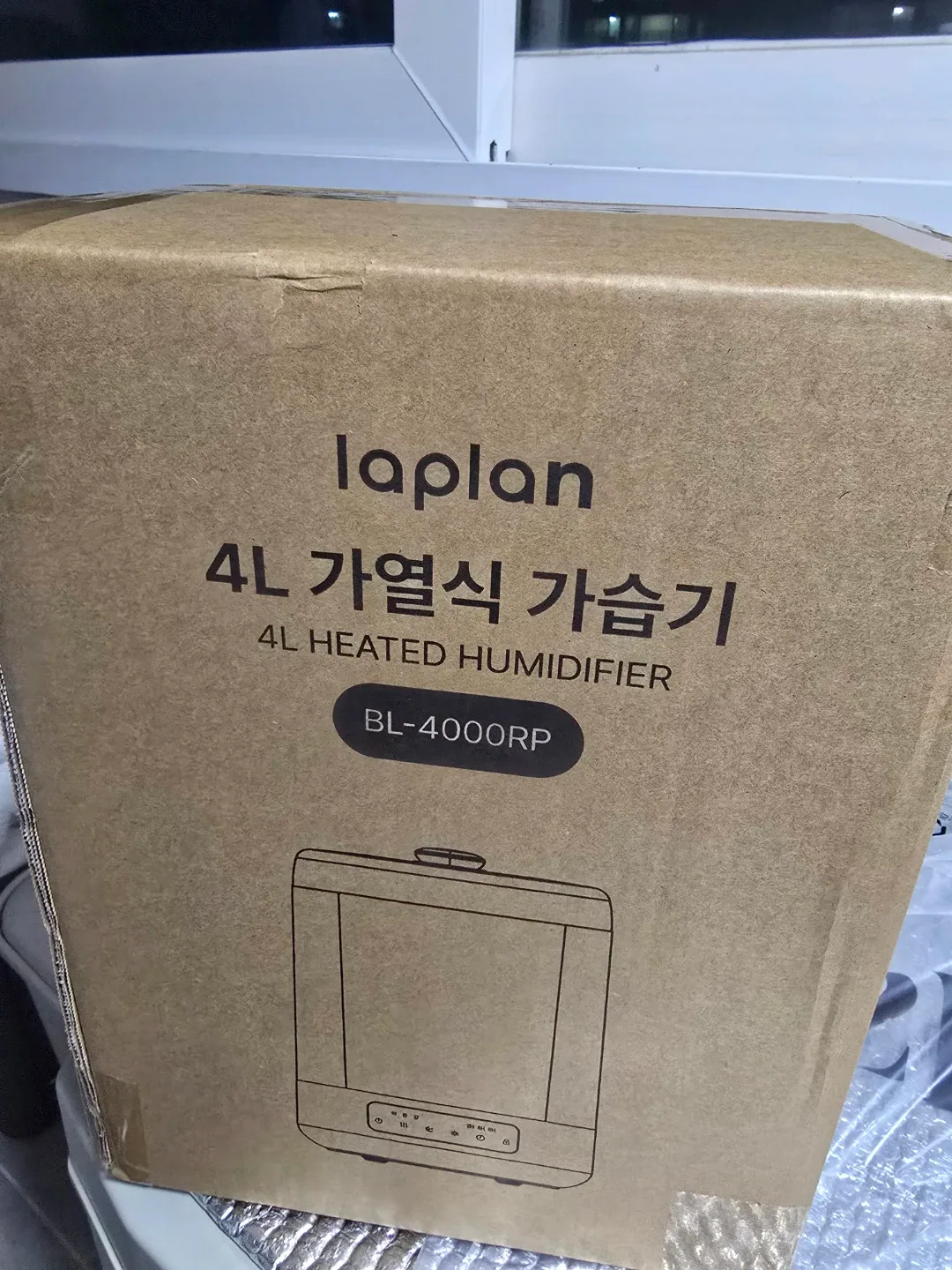 라플란 4L 가열식 가습기 BL-4000RP 새제품