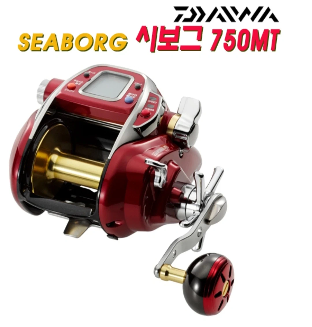 다이와 전동릴 시보그 750MT 와 방짜
