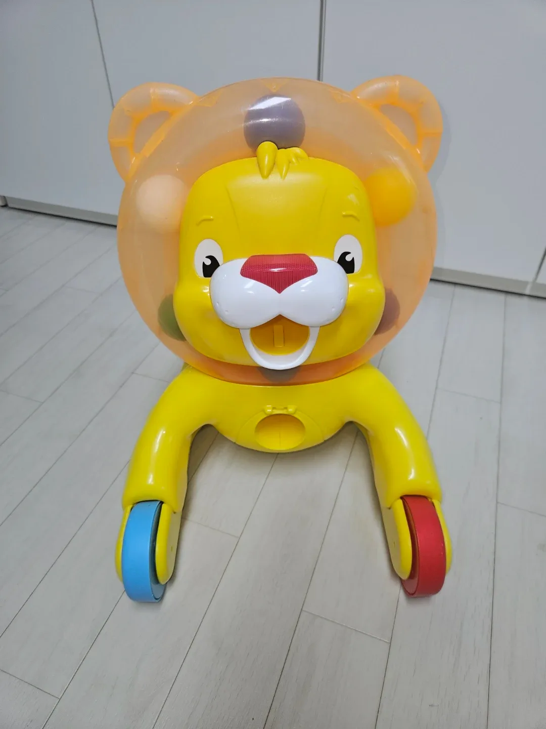 (재당근)브라이트스타트 라이언 스텝퍼 걸음마 보조기