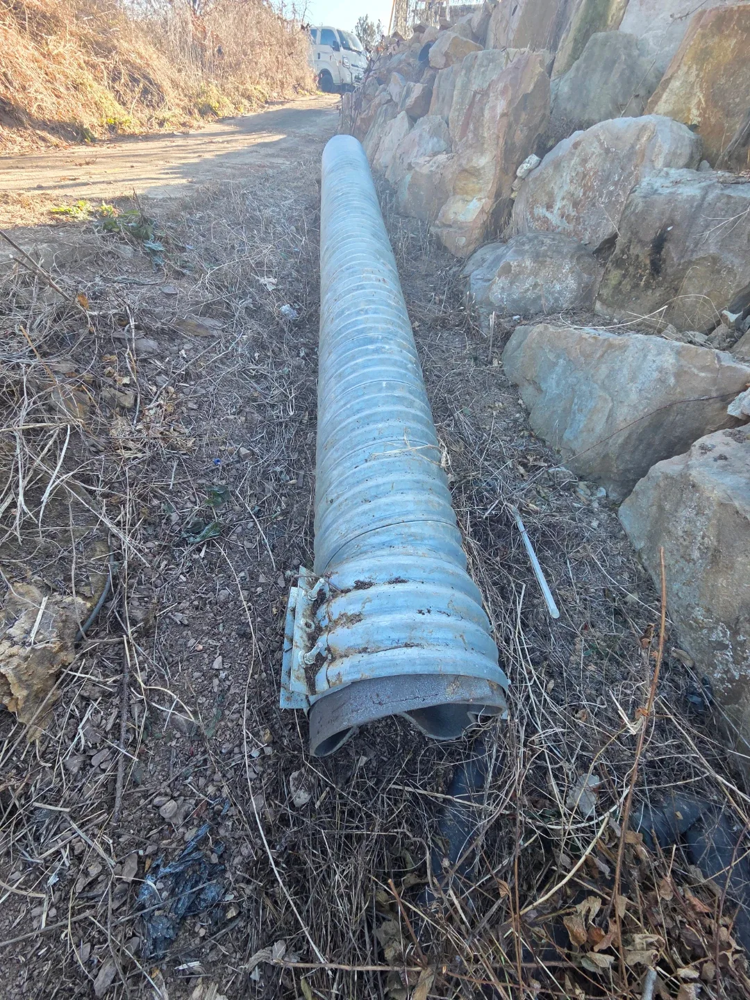 파형 강관 파이프