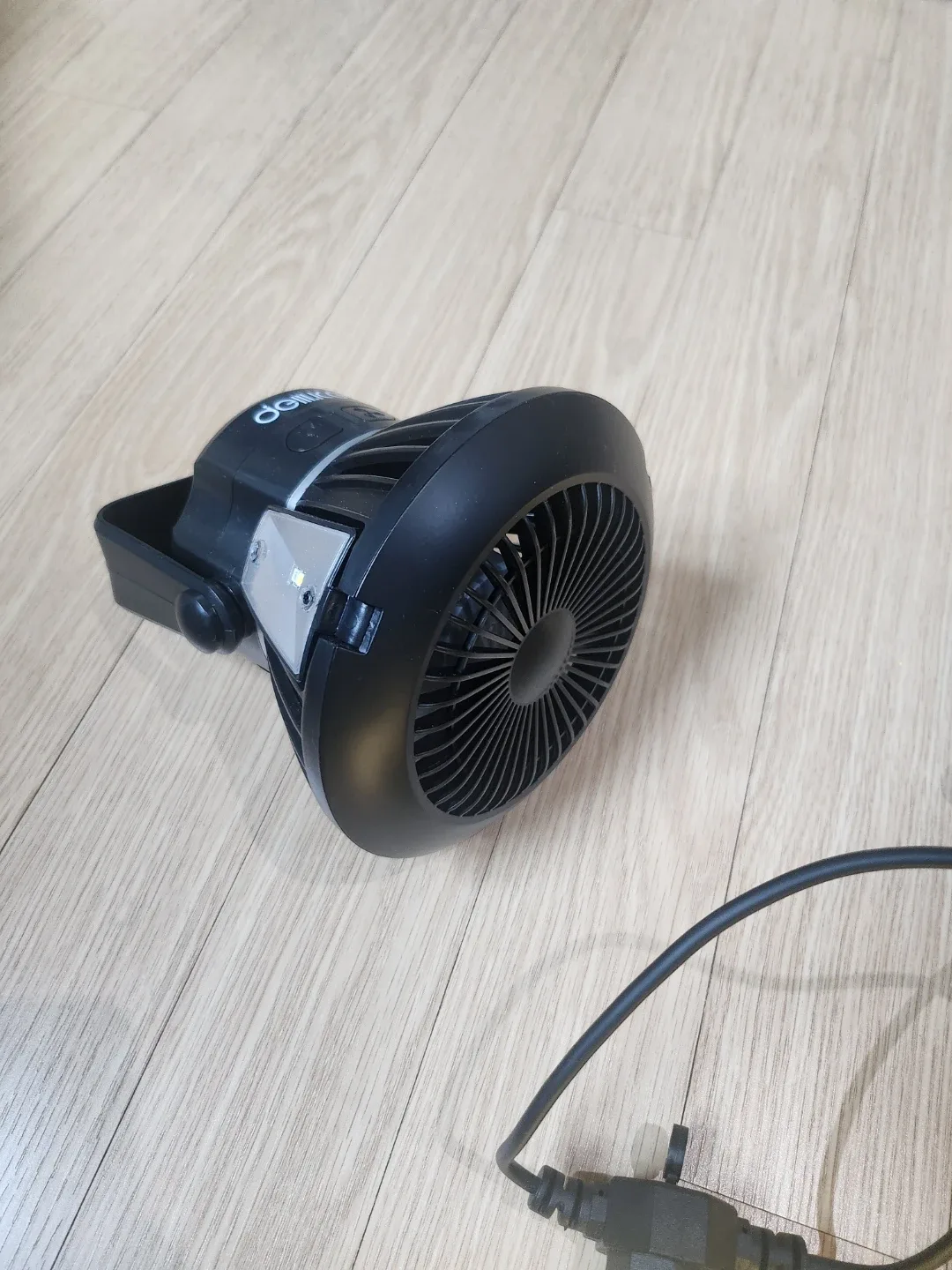 델루체 캠핑용 LED 선풍기 DLF-CP60NK