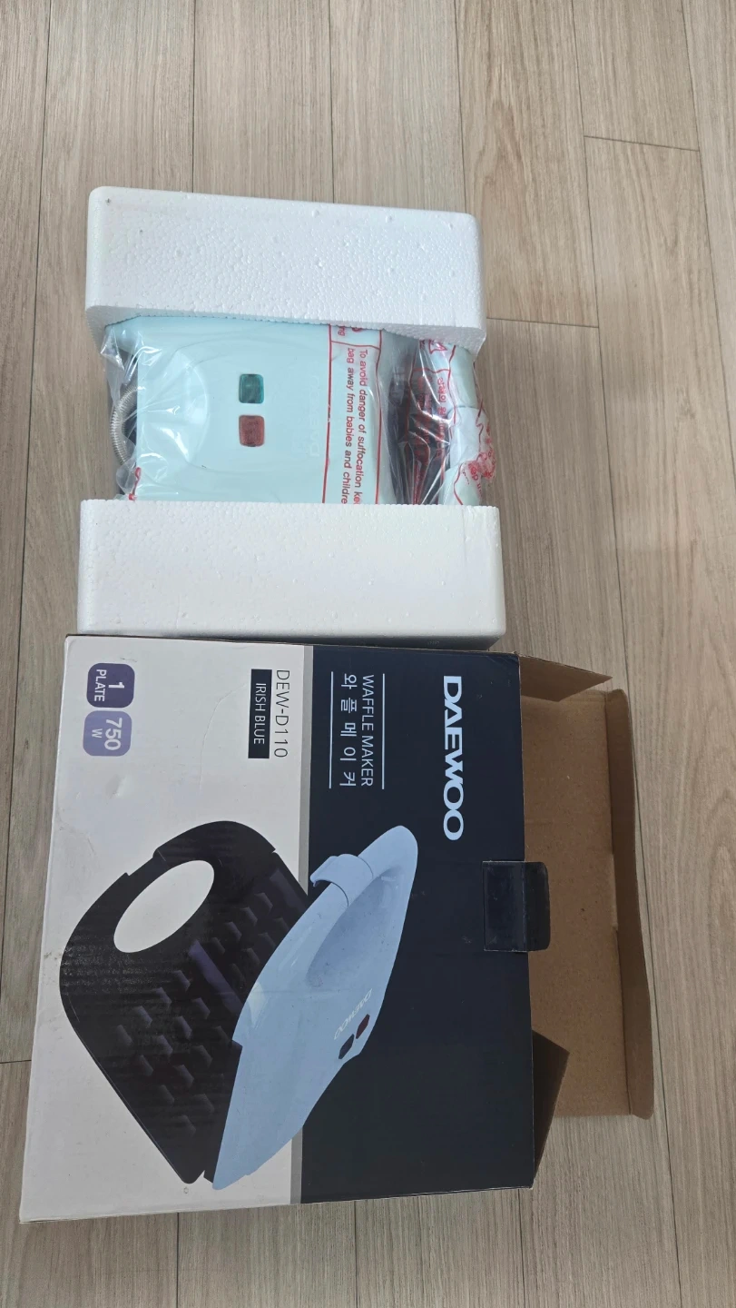 대우 와플 메이커 DEW-D110 새제품 | 생활가전 | 당근 중고거래