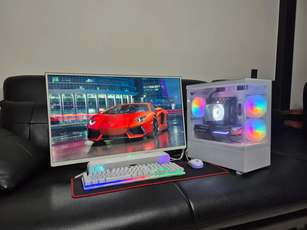 (새제품)아이온2풀옵 RTX5060 램32GB 초고사양 컴퓨터 판매합니다