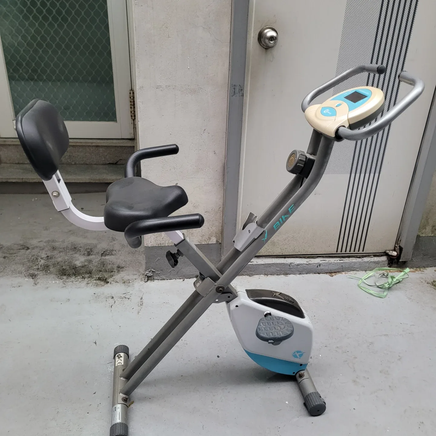 헬스 사이클  사이렉스파 X-Bike 접이식 실내 자전거