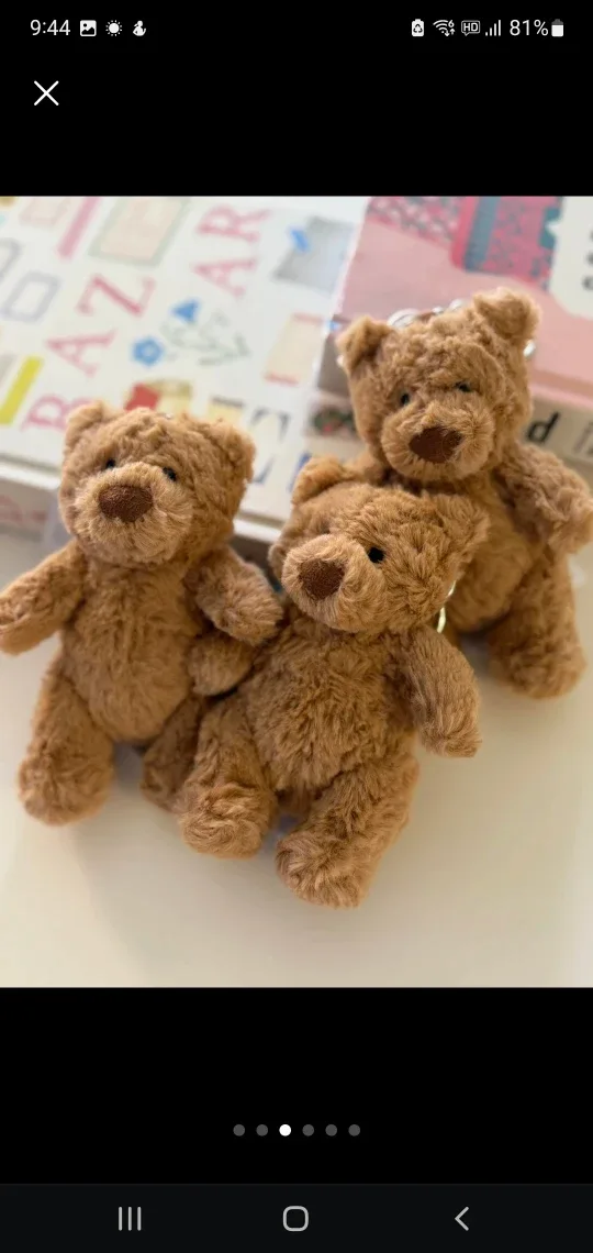 젤리캣 바돌로뮤 베어 키링 새상품