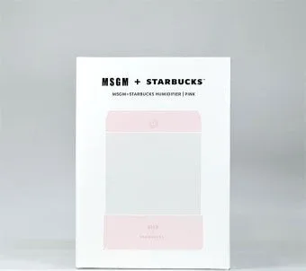 스타벅스 MSGM 가습기 핑크 새상품