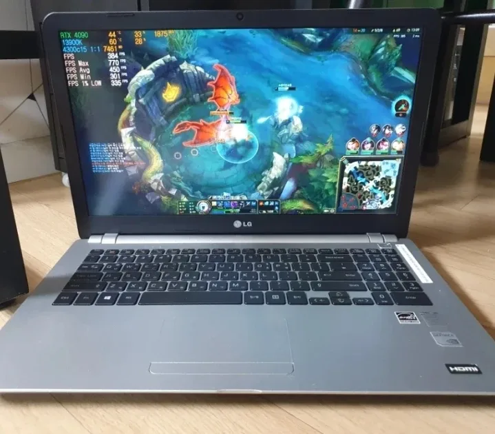 15.6인치~  Win11 상태 최상~  LG 노트북 게이밍~ 새배터리 / 정품설치