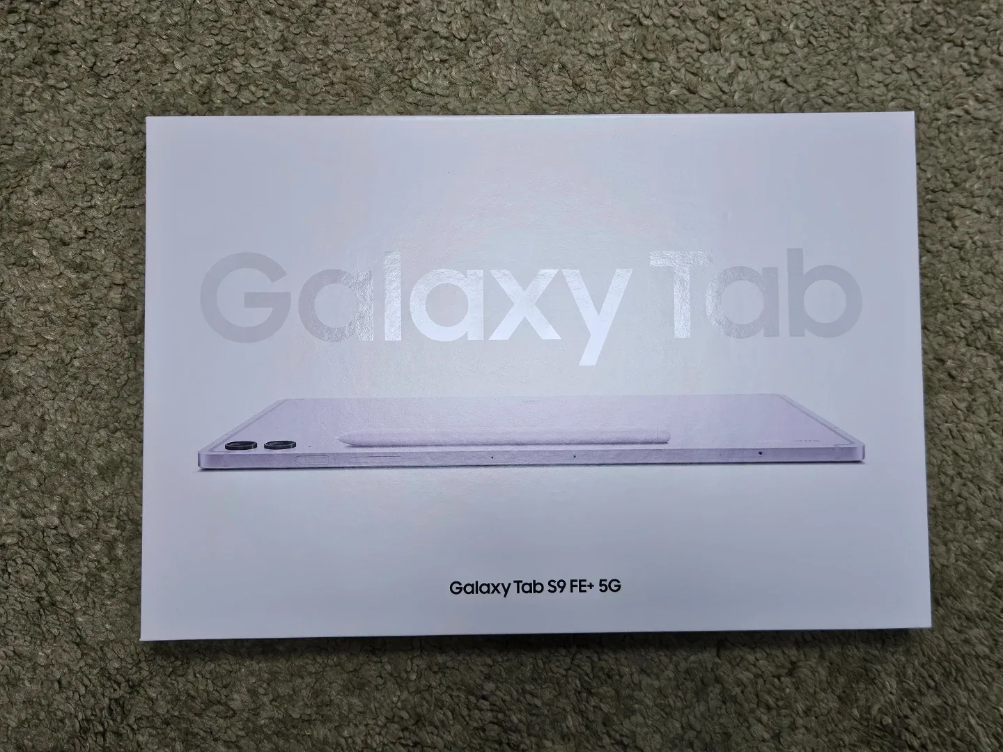 갤럭시 탭 s9 fe 플러스 라벤더 256G wifi
