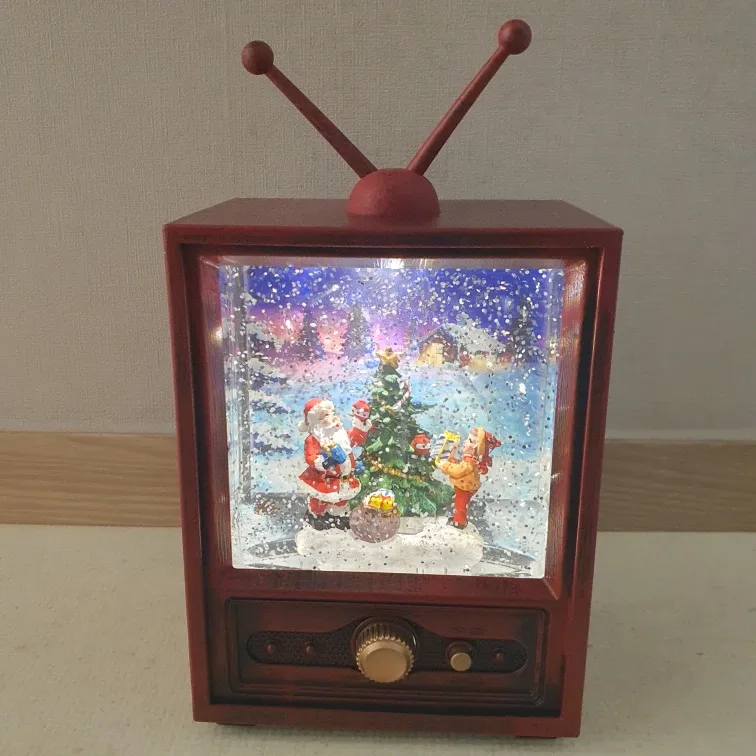 TV 오르골 빈티지 스타일