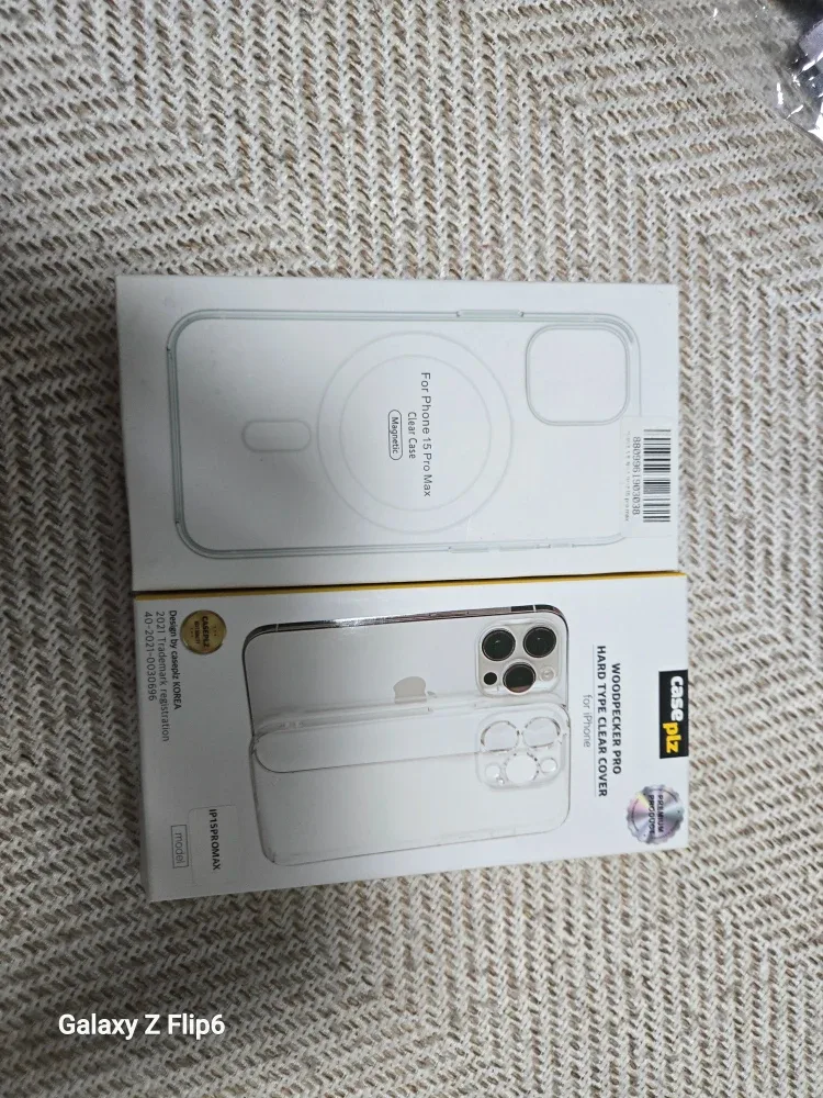 아이폰 15 Pro Max 클리어 케이스
