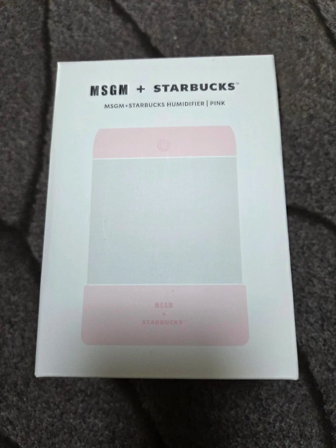 MSGM+스타벅스 콜라보 가습기 핑크 새제품