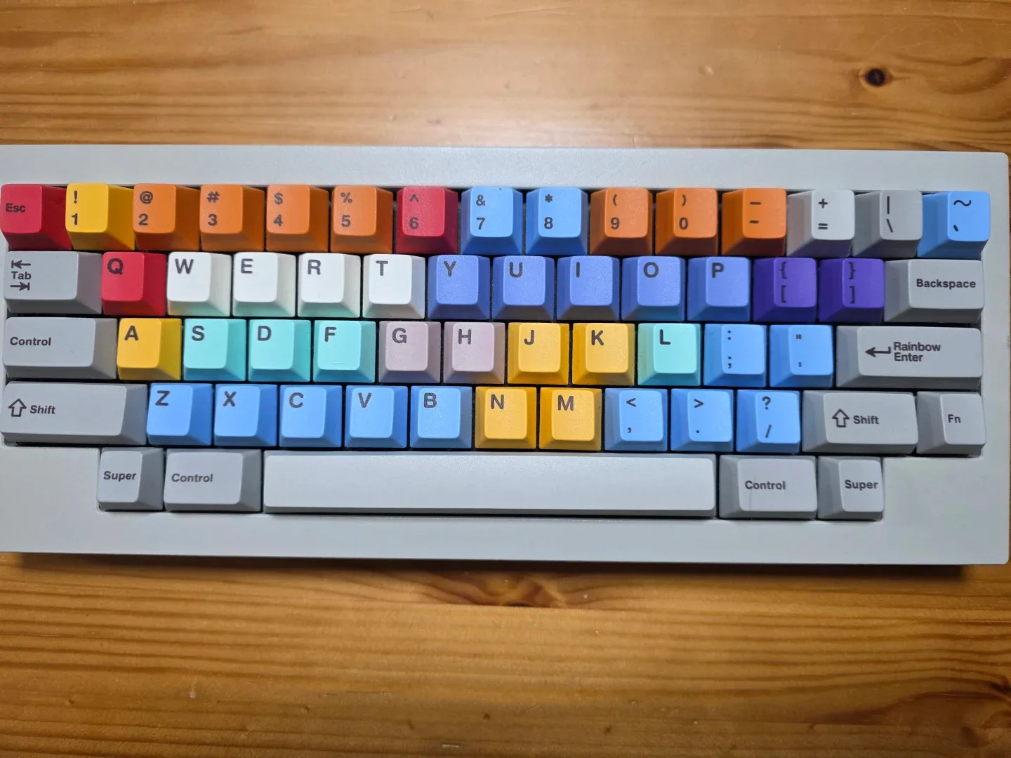 키크론 q60max 커스텀 키보드 (hhkb 배열)