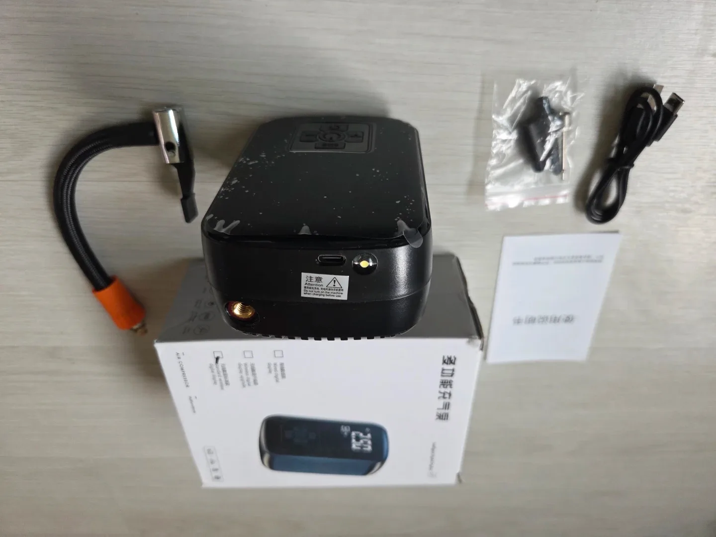 Air Pump 다기능 차량용 공기주입기 새상품