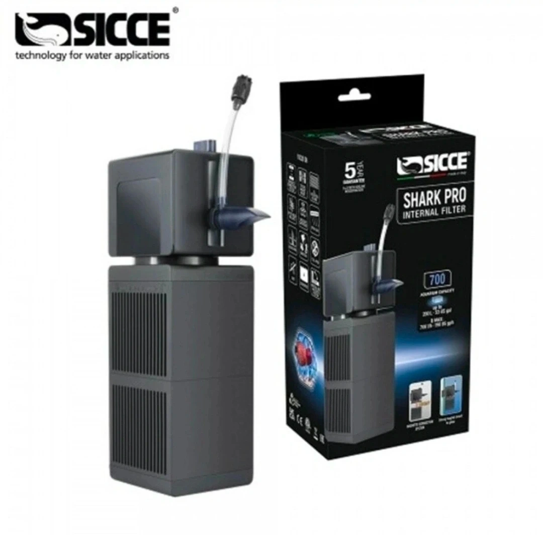 (새상품)SICCE SHARK PRO 700 내부 여과기
