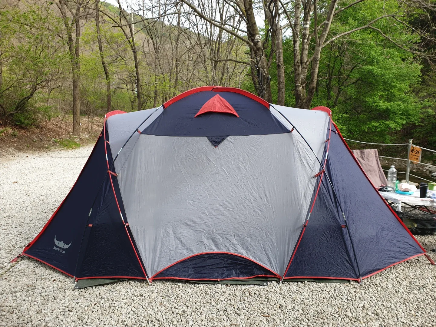 버팔로 캠핑 텐트