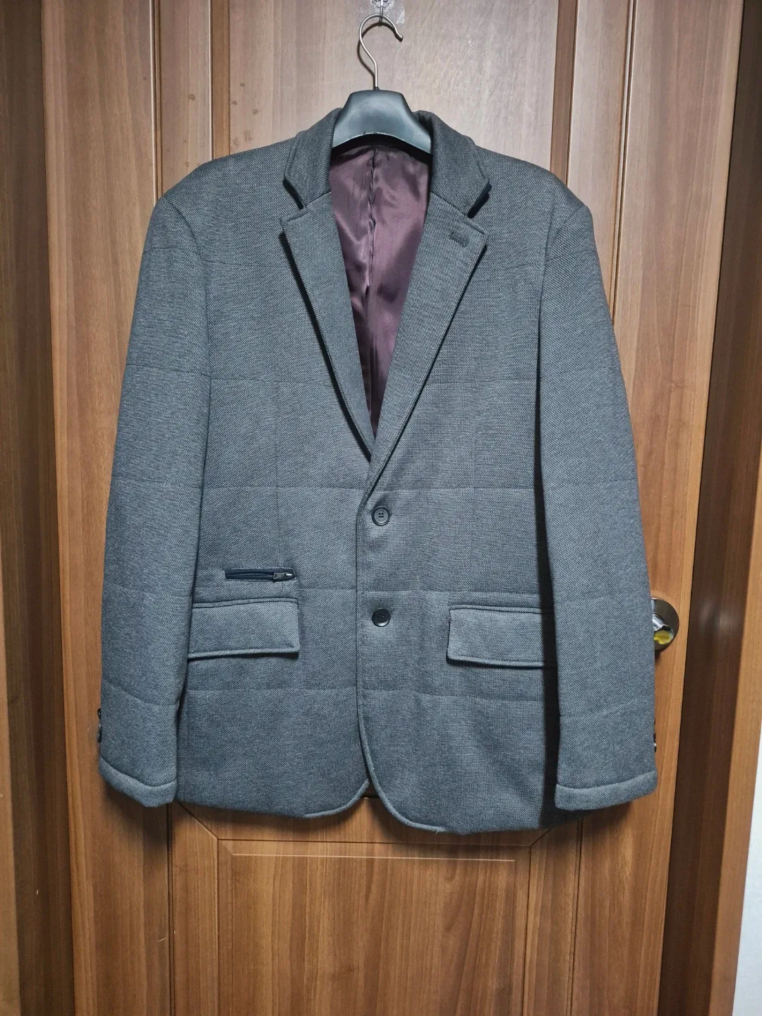 보스렌자 남성겨울반코트 새옷  빅싸이즈115