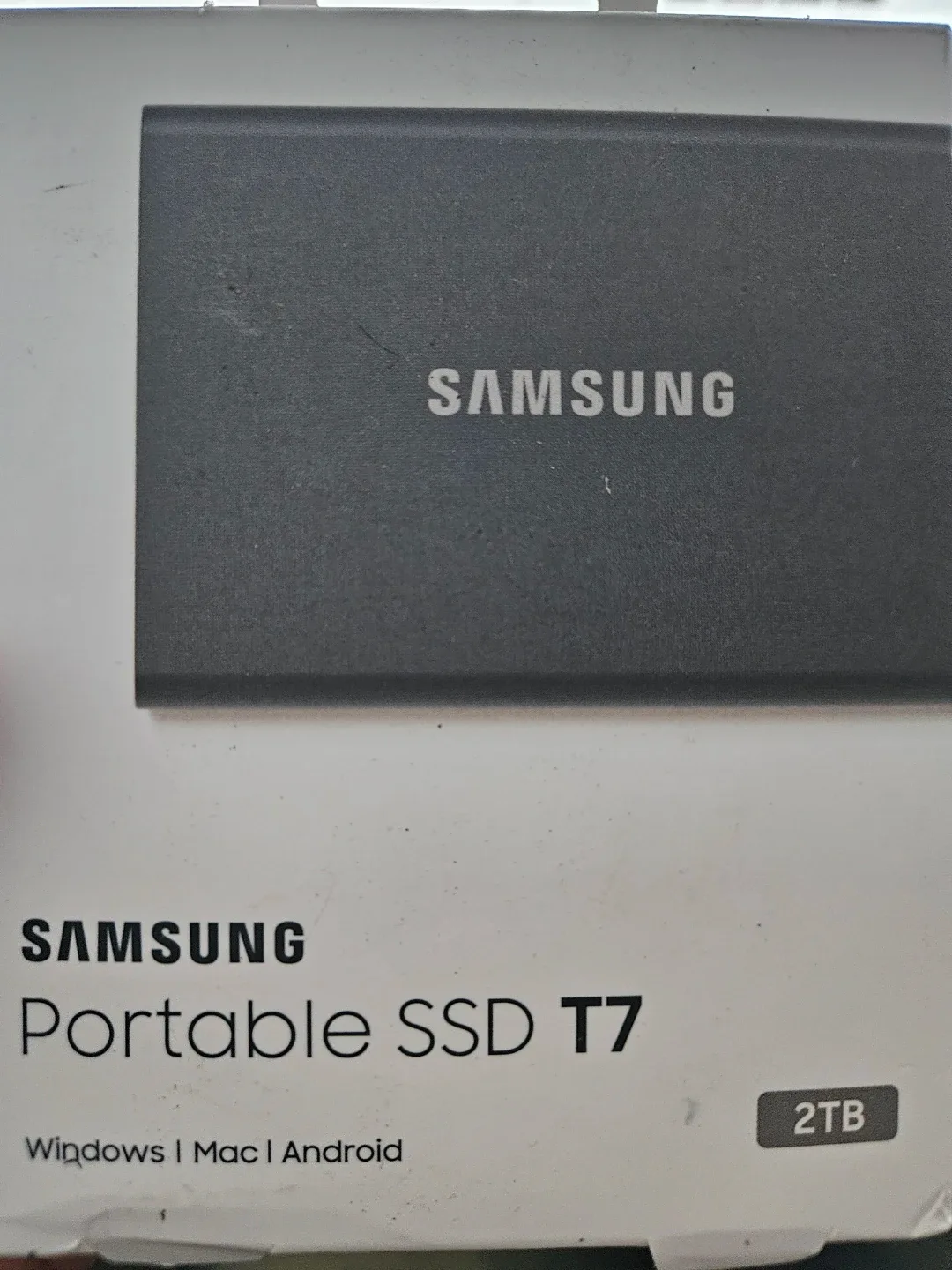 삼성 Portable SSD T7 2TB 미개봉