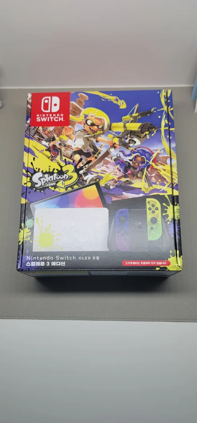 닌텐도 스위치 OLED 스플래툰3 에디션 풀박스