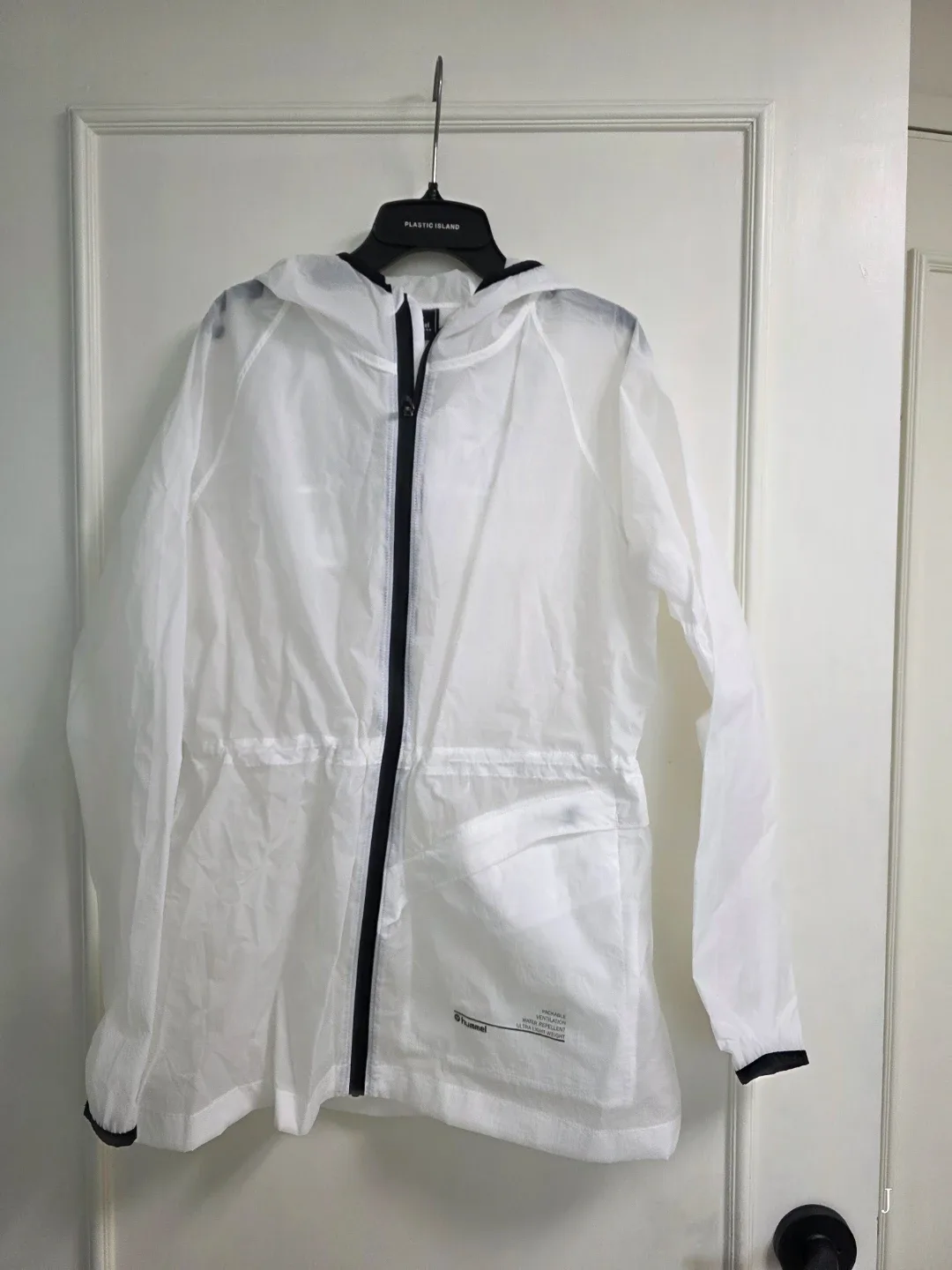 새상품)Hummel 험멜 화이트 바람막이 95