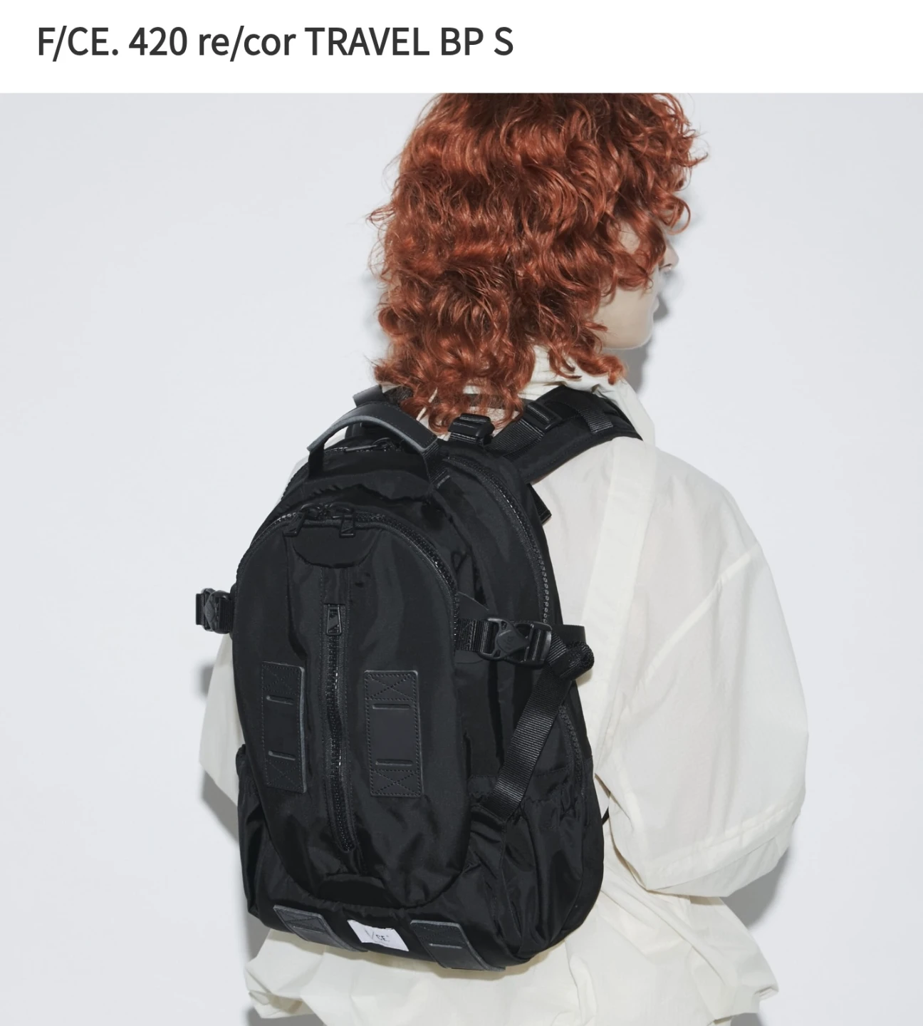 F/CE. 420 re/cor TRAVEL BP S 백팩 블랙 새상품 | 스포츠/레저 | 당근 