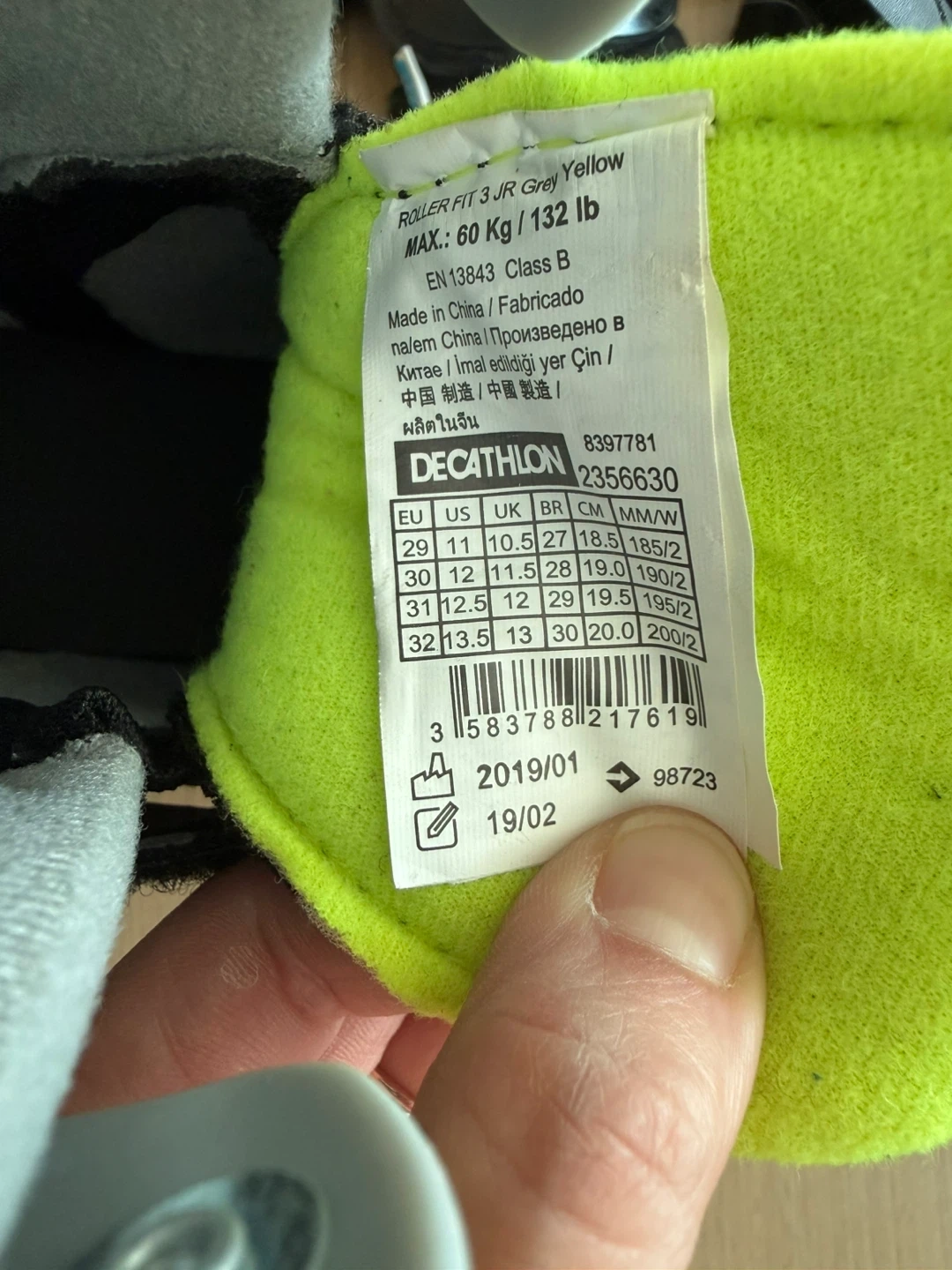 데카트론 아동 인라인 스케이트 29-32 풀세트 | 유아동 | 당근 중고거래