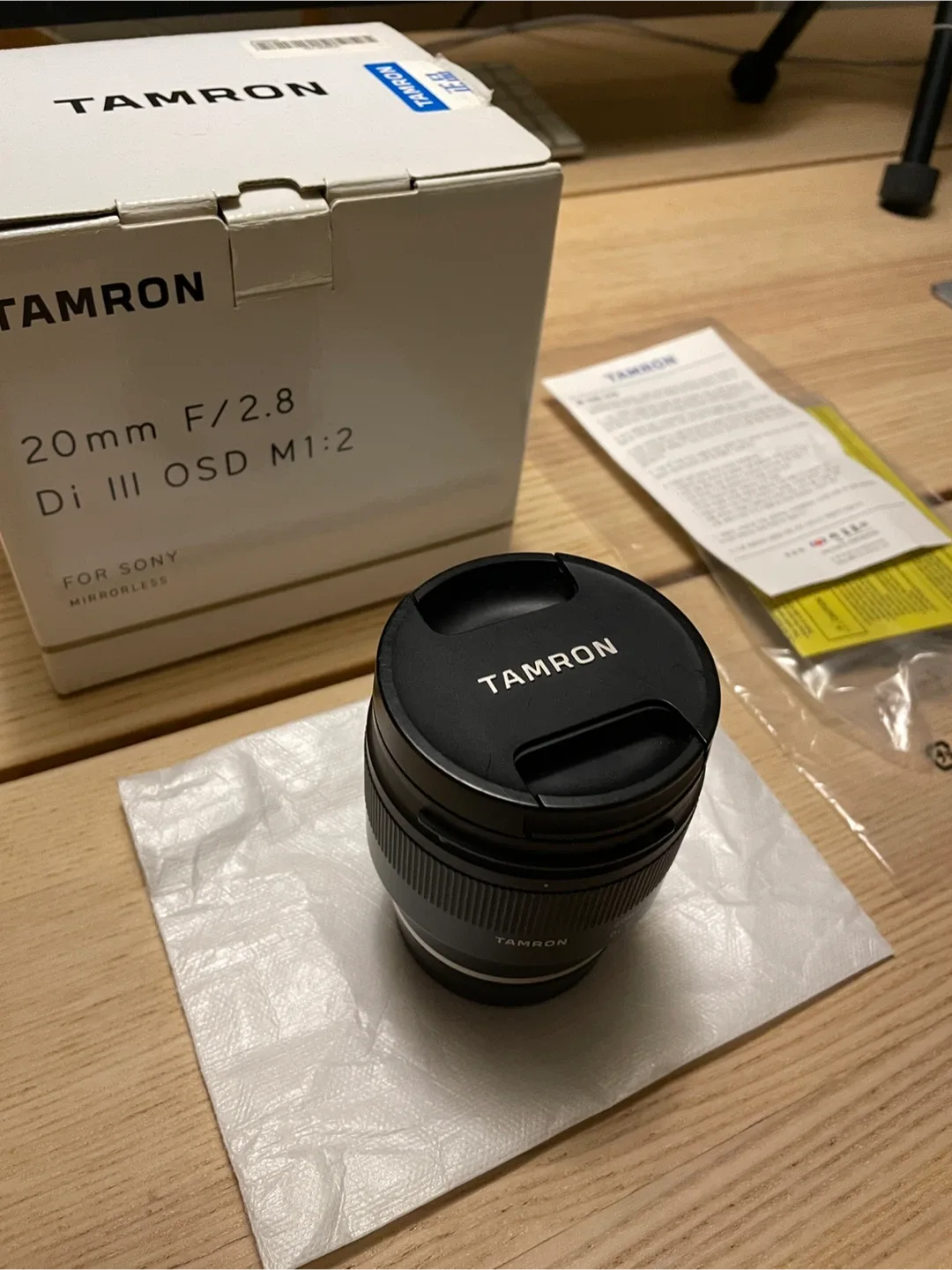 탐론 20mm F2.8 Di III 소니 풀프레임 FE마운트 렌즈