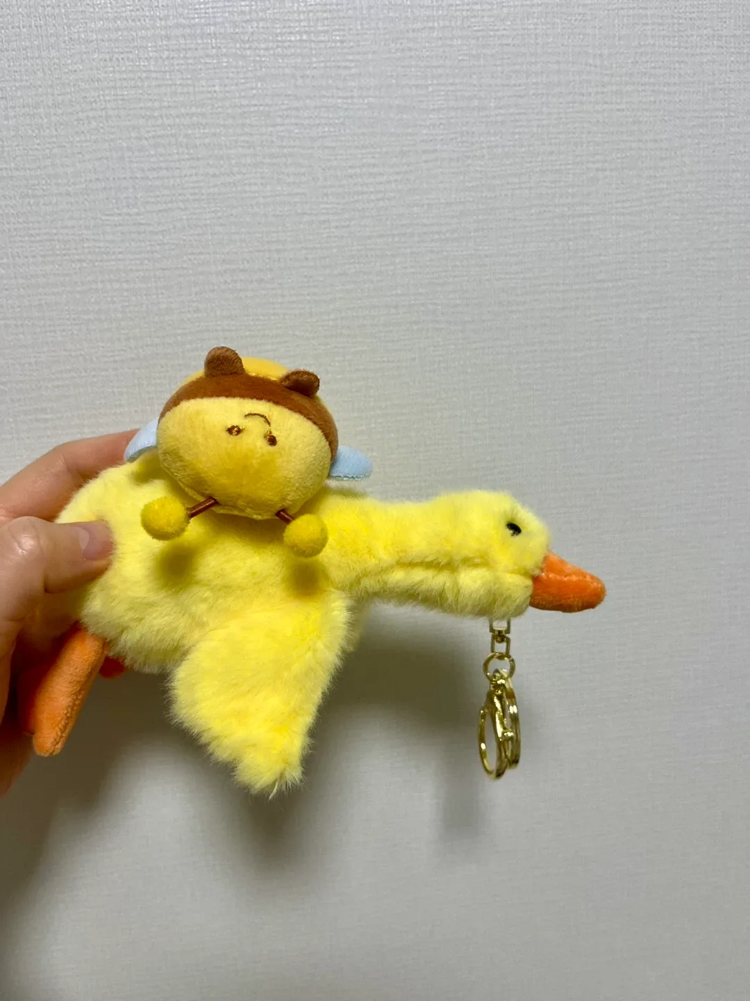 꿀벌 오리 인형 키링