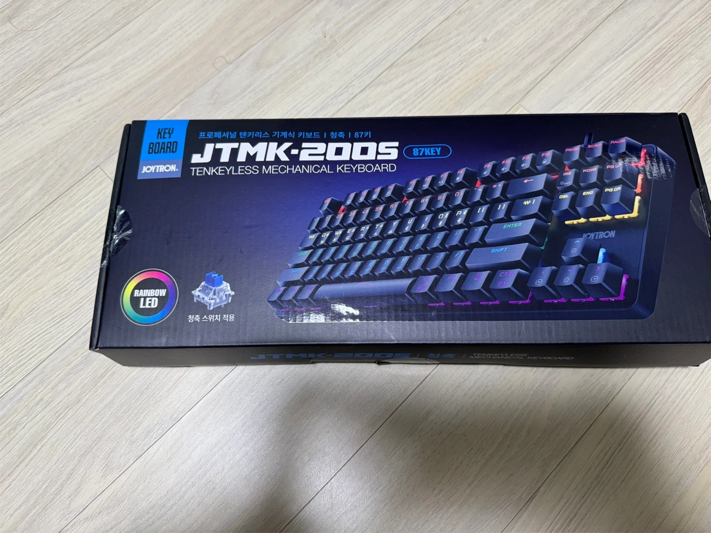 조이트론 JTMK-200S 텐키리스 기계식 키보드 | 디지털기기 | 당근 중고거래