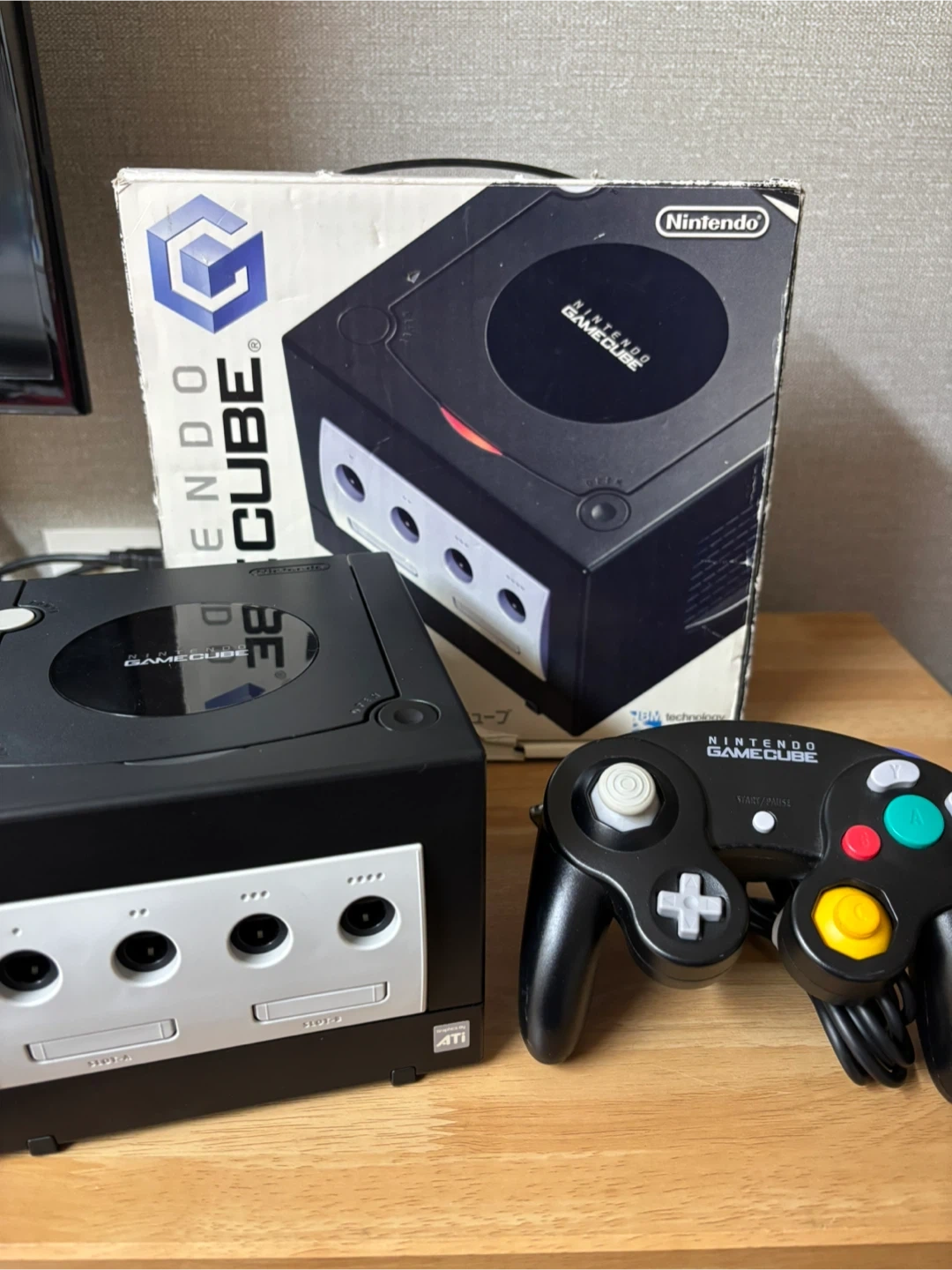 닌텐도 게임큐브 블랙 (박스, 컨트롤러 포함) | 취미/게임/음반 | 당근 중고거래