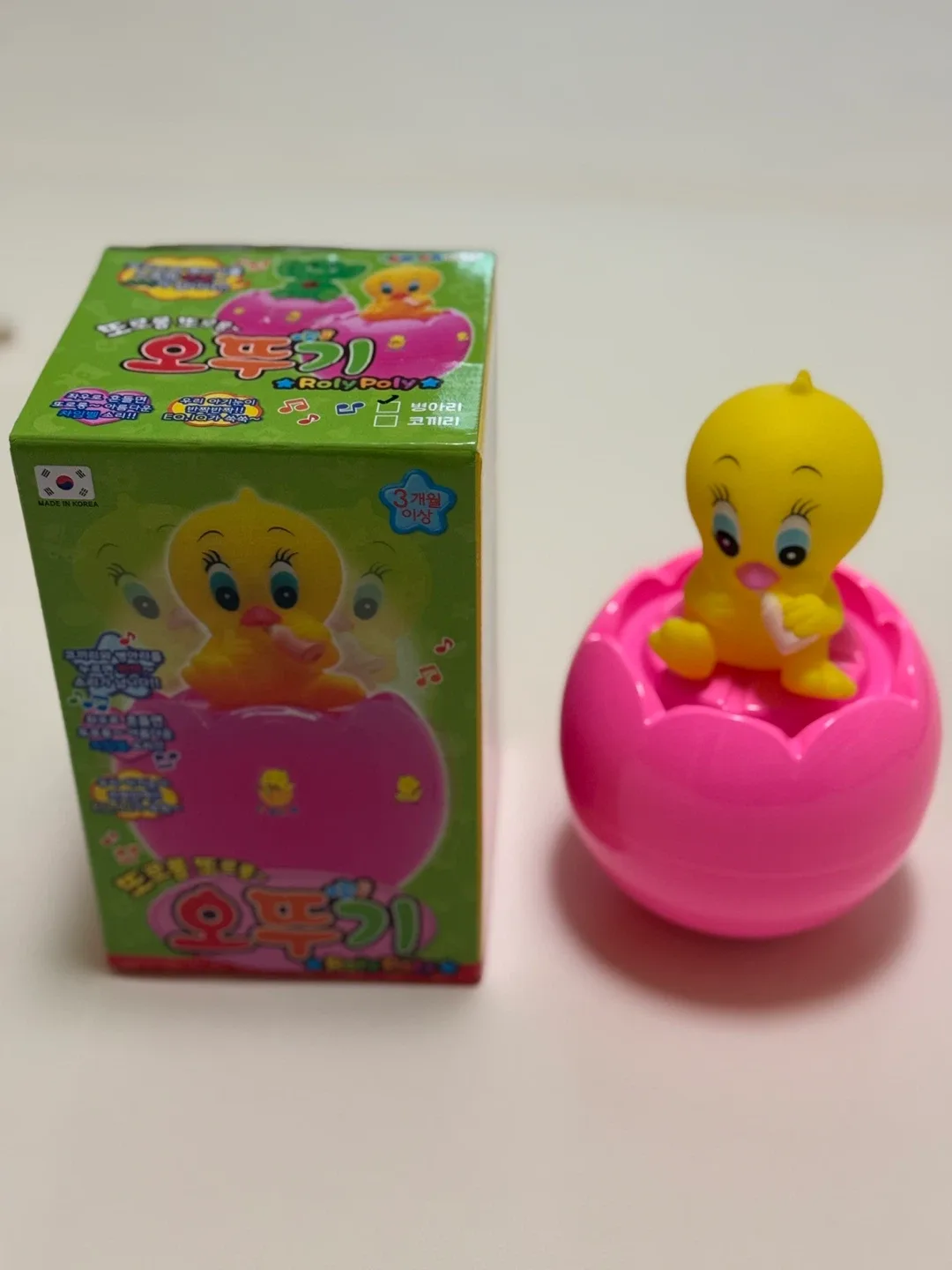 잼잼토이즈 병아리오뚜기 오르골