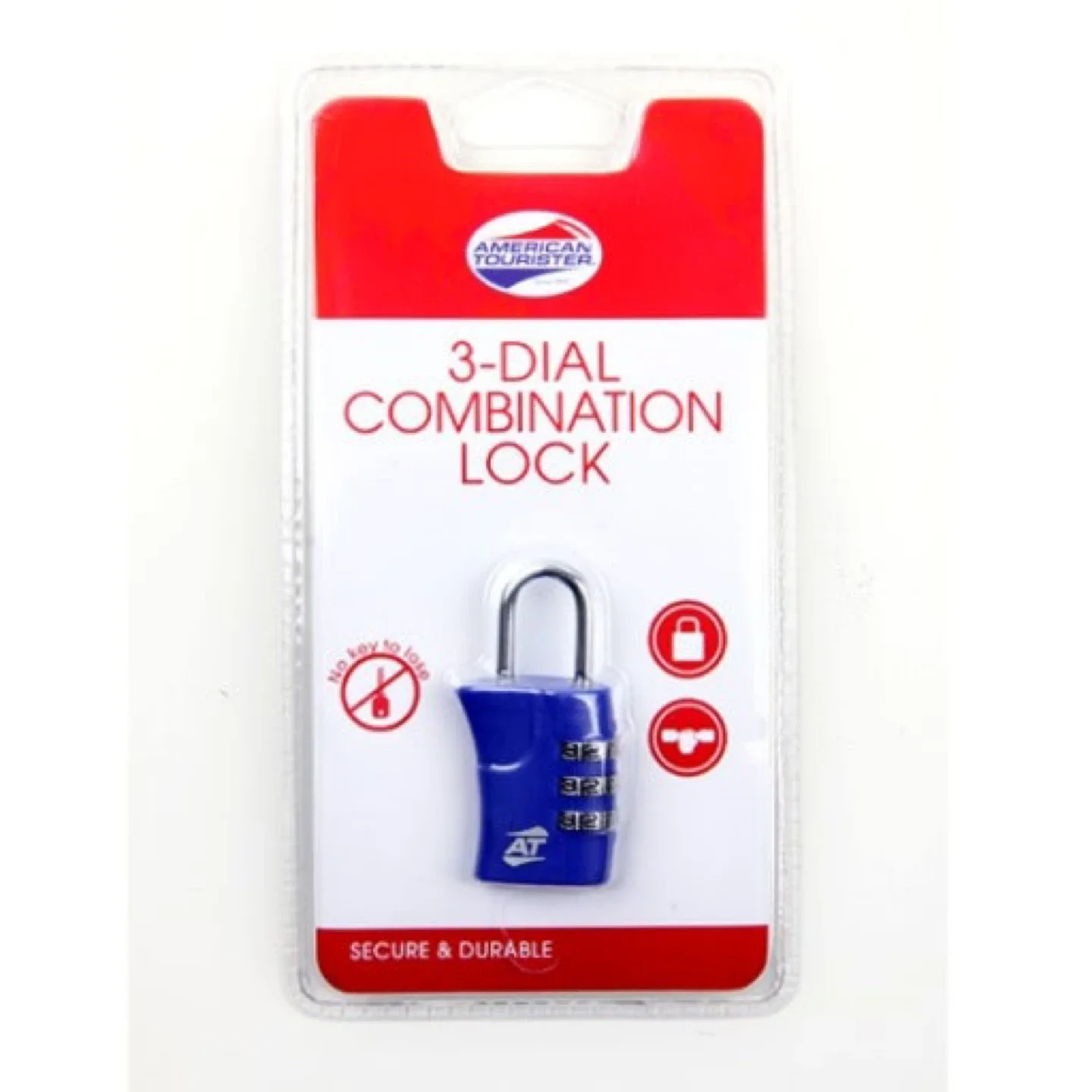 [포장새상품.정가9000] TSA Lock 샘소나이트 3다이얼 / 열쇠 자물쇠 여행용품 자전거 금고 키