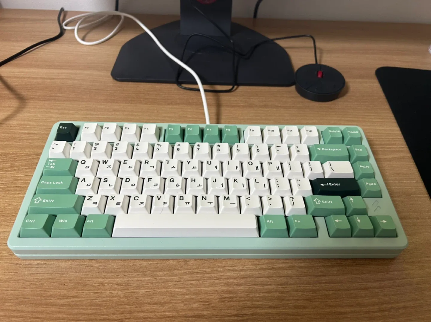 SPM 조약돌75 민트 알루미늄 키보드