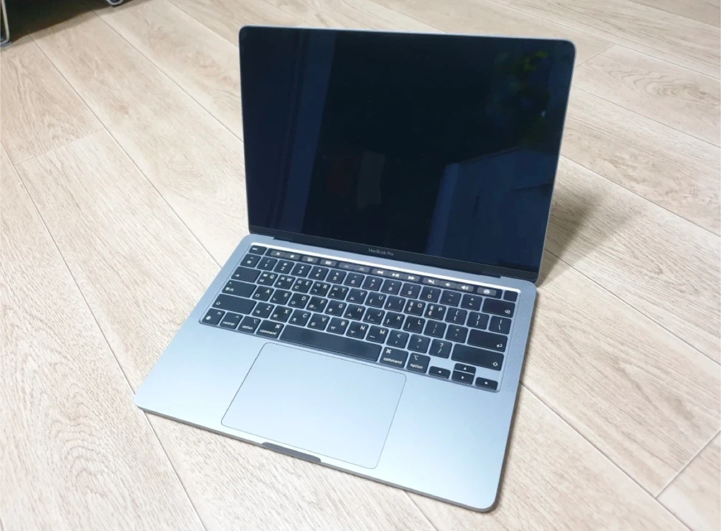 애플 M1 맥북프로 13인치 8GB 512GB 스그 풀박