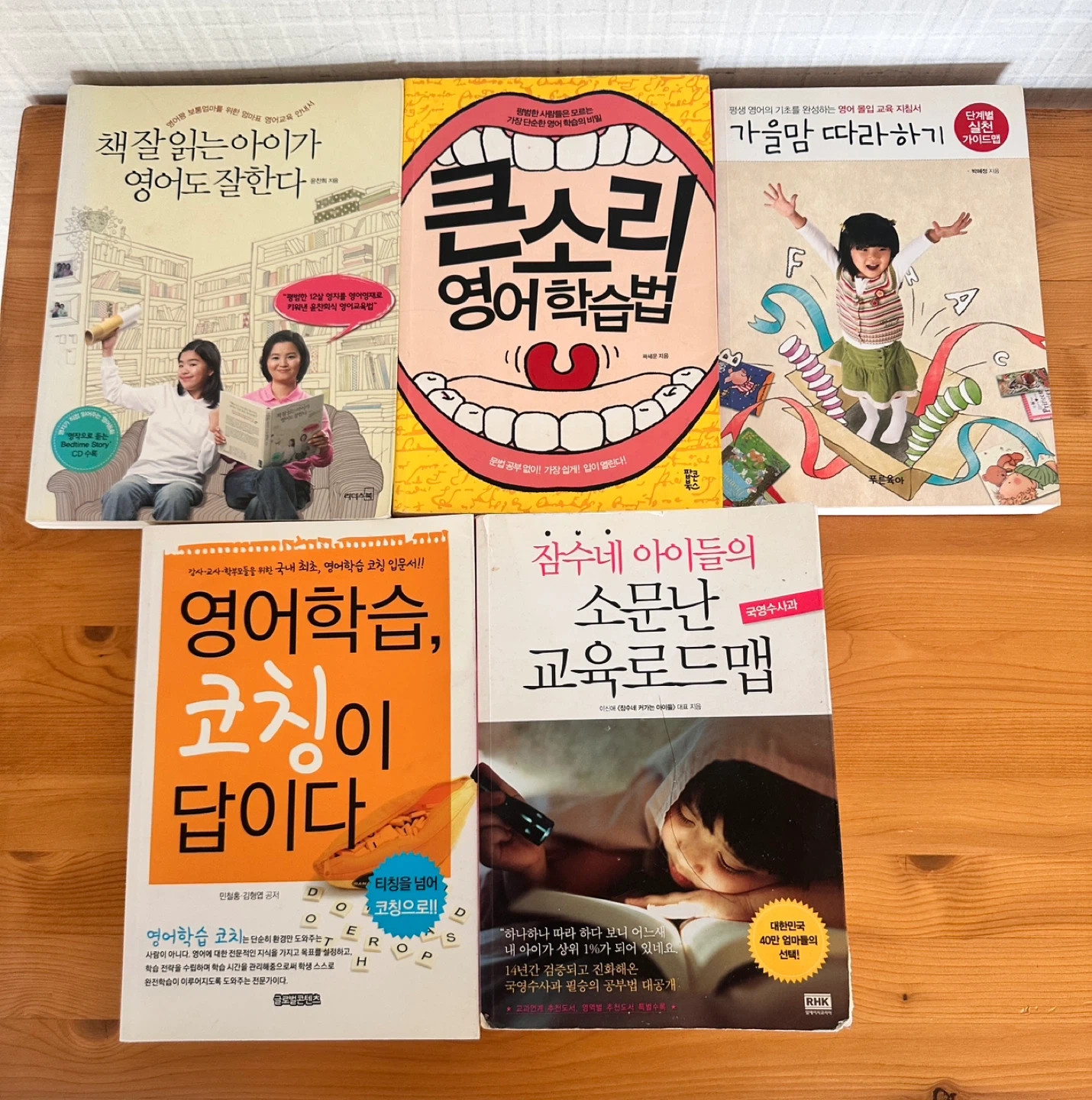 영어 교육 서적 5권 일괄 | 도서 | 당근 중고거래