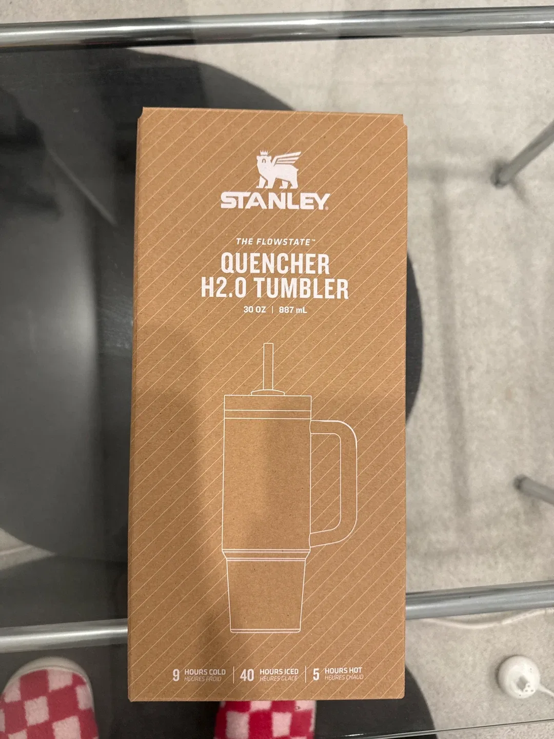 스탠리 퀜처 H2.0 텀블러 30oz 홀리데이 새제품
