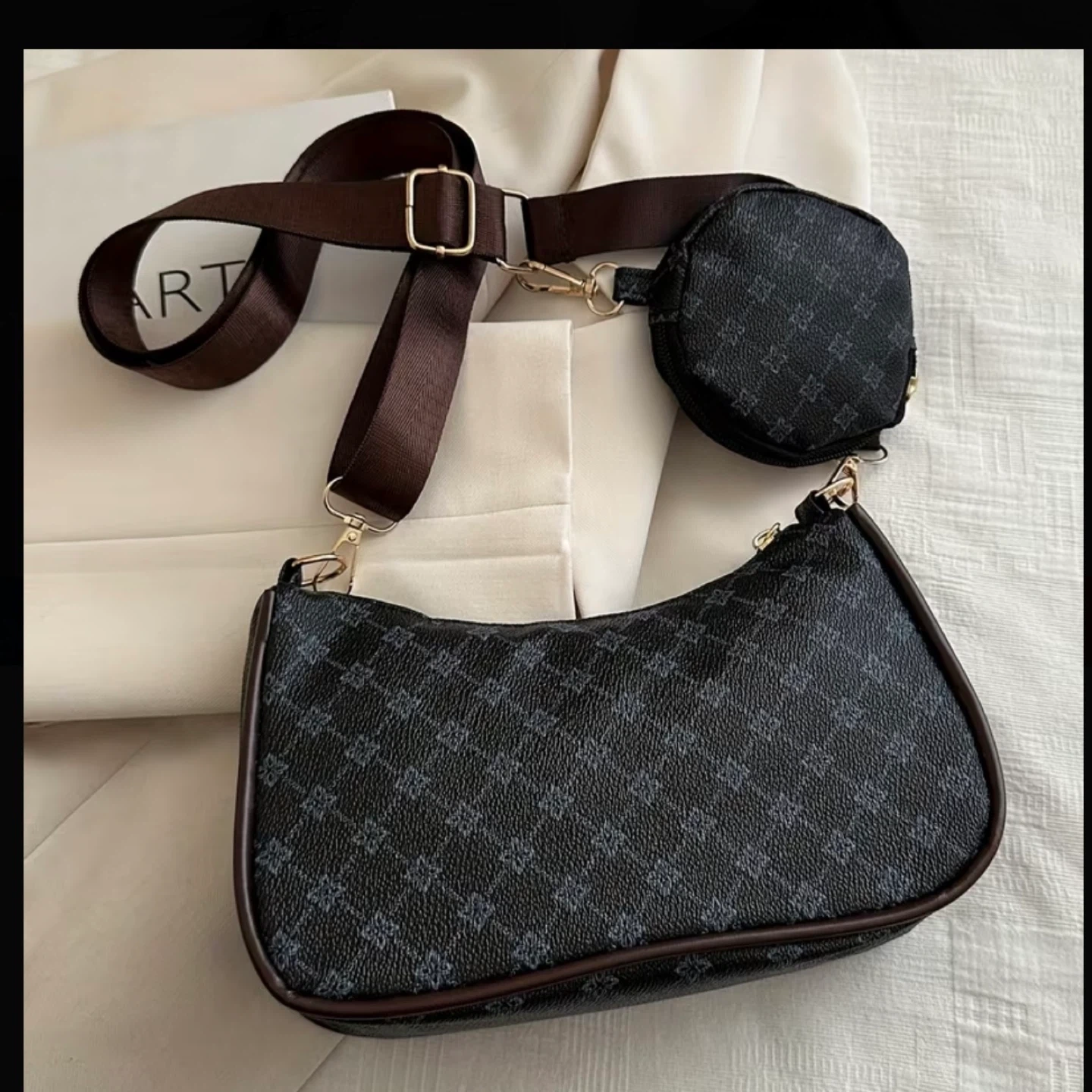 패턴 숄더백 크로스백 코인 지갑 | 여성잡화 | 당근 중고거래